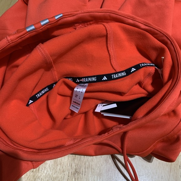 Adidas Men's XL GG SL 3SHD Sweatshirts Training Bright Red IW8393 - Picture 10 of 11